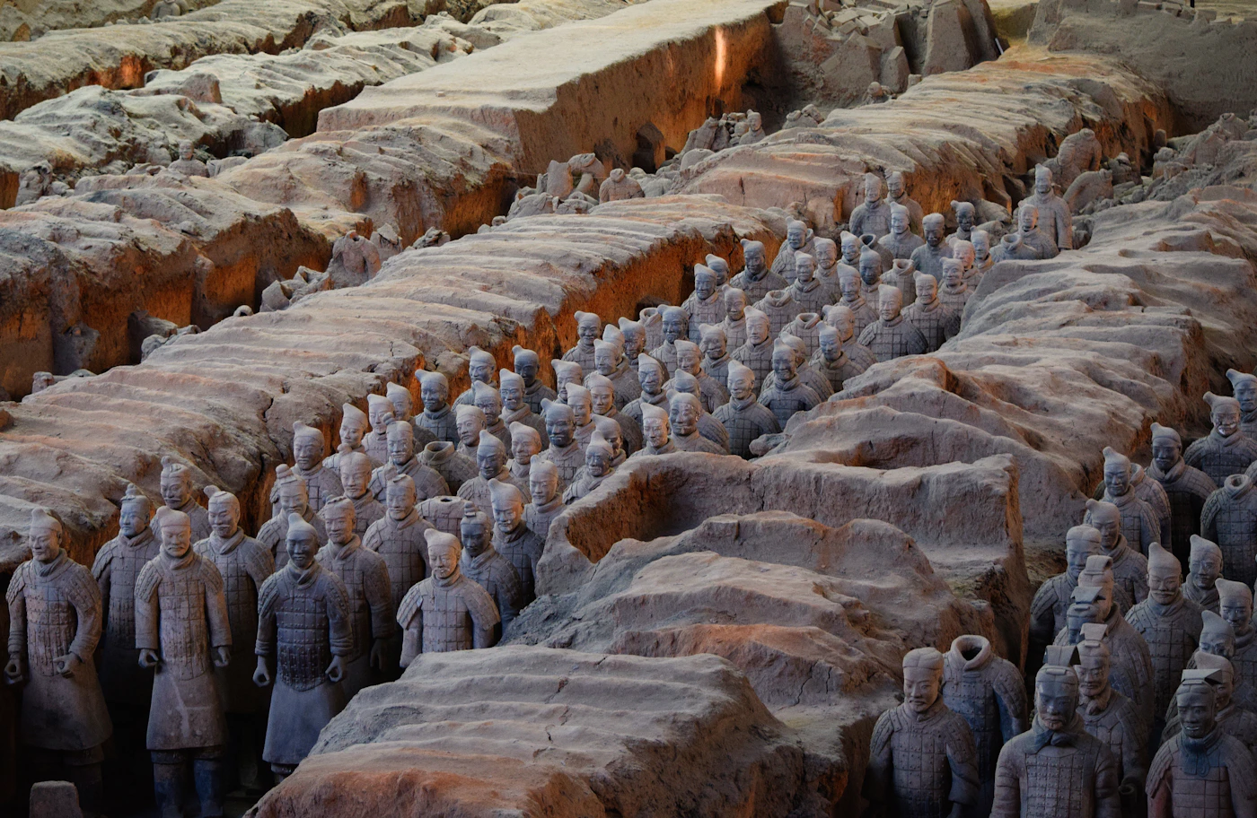 Soldats de l'Armée de terre cuite, Xi'an