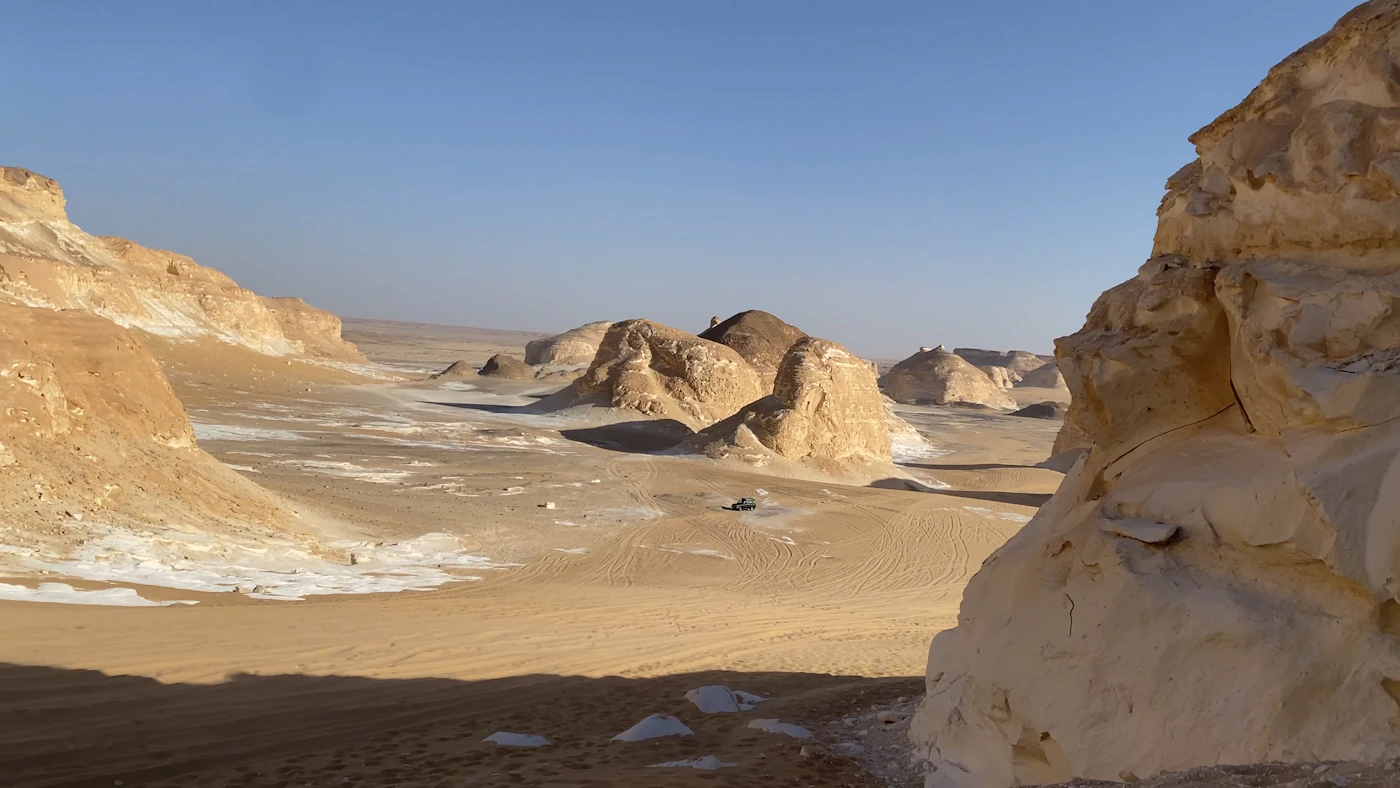 Paesaggio del Deserto Bianco, Egitto