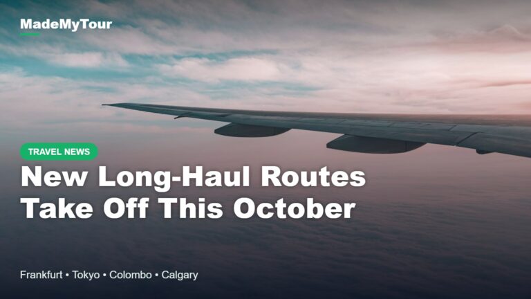 New Long-Haul Flights Launching This October
